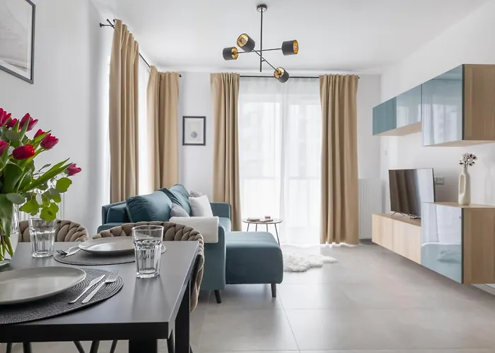 Glow Apartments - Arena Apartament Gdansk Letnica